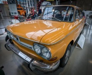 NSU (Audi) TT at the Deutschesmuseum Verkerhszentrum Transport Museum in Munich