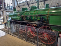 Express Passenger Locomotive Class S 3/6 at the Deutschesmuseum Verkerhszentrum Transport Museum in Munich