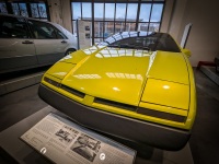 Opel GT 2 Styling study car at the Deutschesmuseum Verkerhszentrum Transport Museum in Munich