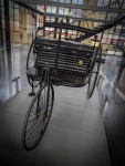 Benz Patent Motorwagen at the Deutschesmuseum Verkerhszentrum Transport Museum in Munich