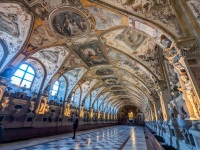 In the Antiquarium at the Residenz Museum in Munich