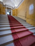 Yellow staircase at the Residenz Museum in Munich