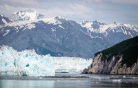 Looking into Russel Fjord at Hubbard Glacier