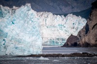 Looking into Russel Fjord at Hubbard Glacier