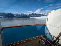 Hubbard Glacier from our Balcony