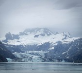 Johns Hopkins Glacier in Glacier Bay National Park