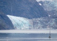 Johns Hopkins Glacier in Glacier Bay National Park