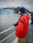 Paul at Aiakli Glacier in Kenai Fjords National Park