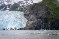 Aiakli Glacier in Kenai Fjords National Park