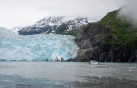 Aiakli Glacier in Kenai Fjords National Park