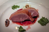 Duck breast in the Santa Fe dining room on Sapphire Princess