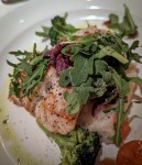 Halibut in the Santa Fe dining room on Sapphire Princess