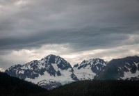 On our helicopter flight tour in Seward