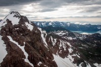 On our helicopter flight tour in Seward