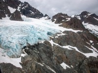 On our helicopter flight tour in Seward