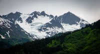 Hiking to Exit Glacier Overlook in Seward