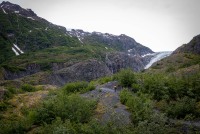 Hiking to Exit Glacier Overlook in Seward