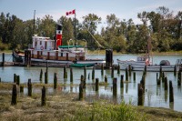 At Brittania Shipyard in Richmond, British Columbia