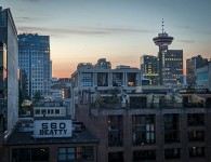 View from our apartment in Vancouver