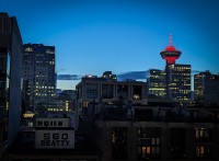 View from our apartment in Vancouver