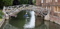 Mathematics Bridge in Cambridge UK