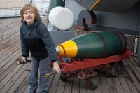 On Board the USS New Jersey