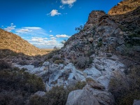 Hiking the Waterfall Trail in White Tank Mointain Regional Park in Waddell, AZ