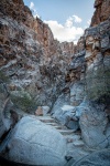 Hiking the Waterfall Trail in White Tank Mointain Regional Park in Waddell, AZ