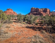 Hiking at Bell Rock in Sedona, AZ