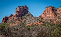 Hiking at Bell Rock in Sedona, AZ