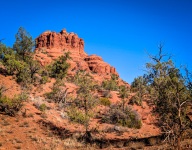 Hiking at Bell Rock in Sedona, AZ