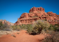 Hiking at Bell Rock in Sedona, AZ