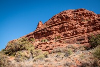 Hiking at Bell Rock in Sedona, AZ