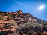 Hiking at Bell Rock in Sedona, AZ