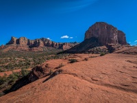 Hiking at Bell Rock in Sedona, AZ