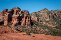 Hiking at Bell Rock in Sedona, AZ