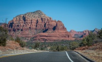 Driving in Sedona, AZ