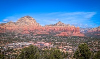 At Airport Overlook in Sedona, AZ