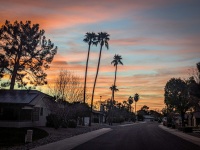 Sunrise in Sun City West, AZ