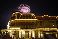 Fireworks over Main Street