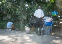 Roadside seller