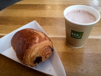 Breakfast at Paris-CDG airport