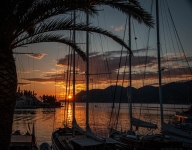 Sunset in Korcula