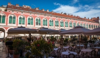 Republic Square in Split, Croatia