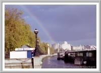 Rainbow over the Thames