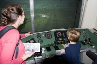 Nürnberg Bahn Museum: Kyle at the controls