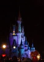 Castle at night