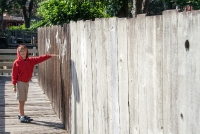 Kyle at Tom\'s Fence