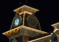 Train Station at night